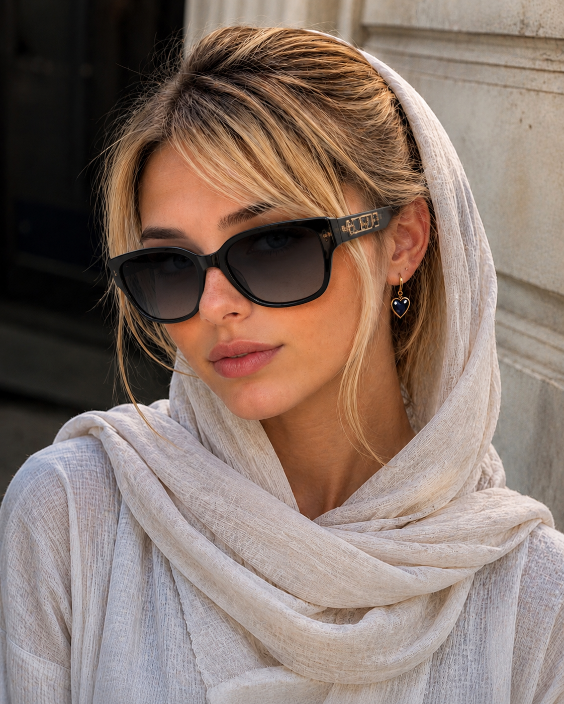 عینک آفتابی  زنانه برنده Chanel